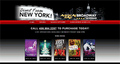 Desktop Screenshot of broadwayinbozeman.com